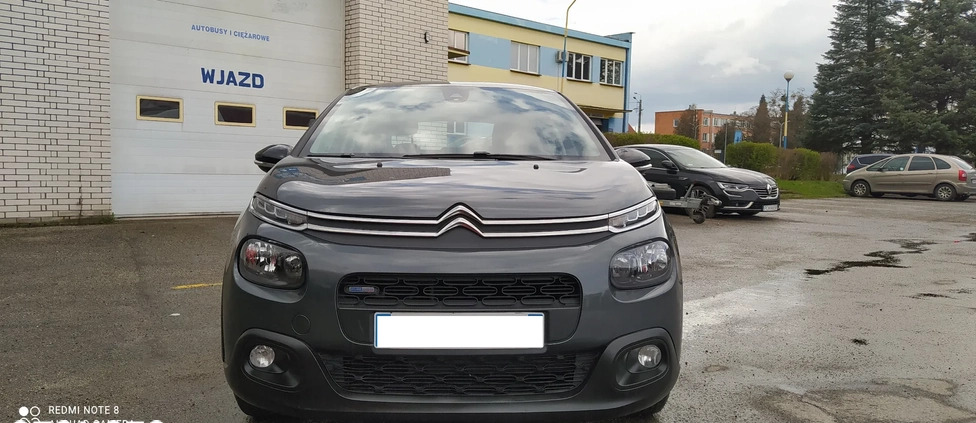 Citroen C3 cena 25999 przebieg: 111738, rok produkcji 2016 z Chodzież małe 529